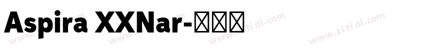 Aspira XXNar字体转换